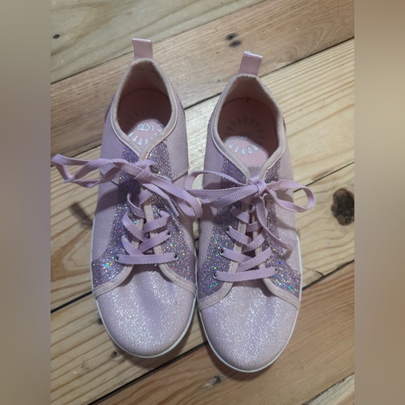 UGG Pink Glitter Sneakers - Picture 1 of 3